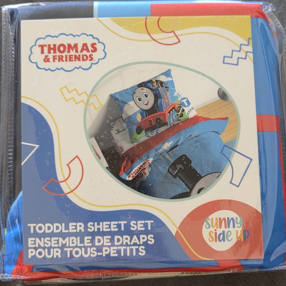 Thomas & Friends Blue Toddler Sheet Set